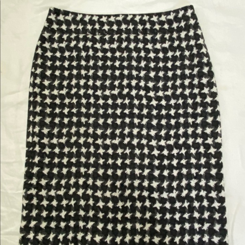 Talbots Houndstooth style pencil skirt size 2P
